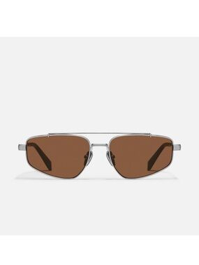 Quay Australia Silver PIT STOP Sunglasses